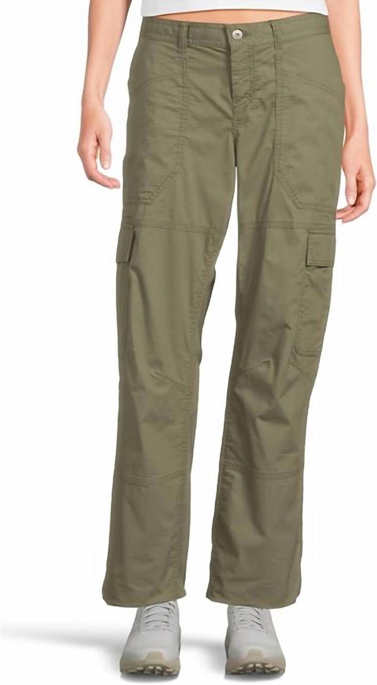 NEW PRANA palisades ripstop utility pant in rye green